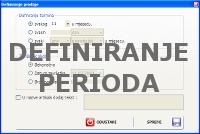 Definiranje vremenske dinamike izrade periodičnih ponuda ili računa